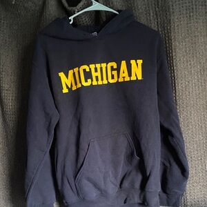 Michigan Navy Hoodie